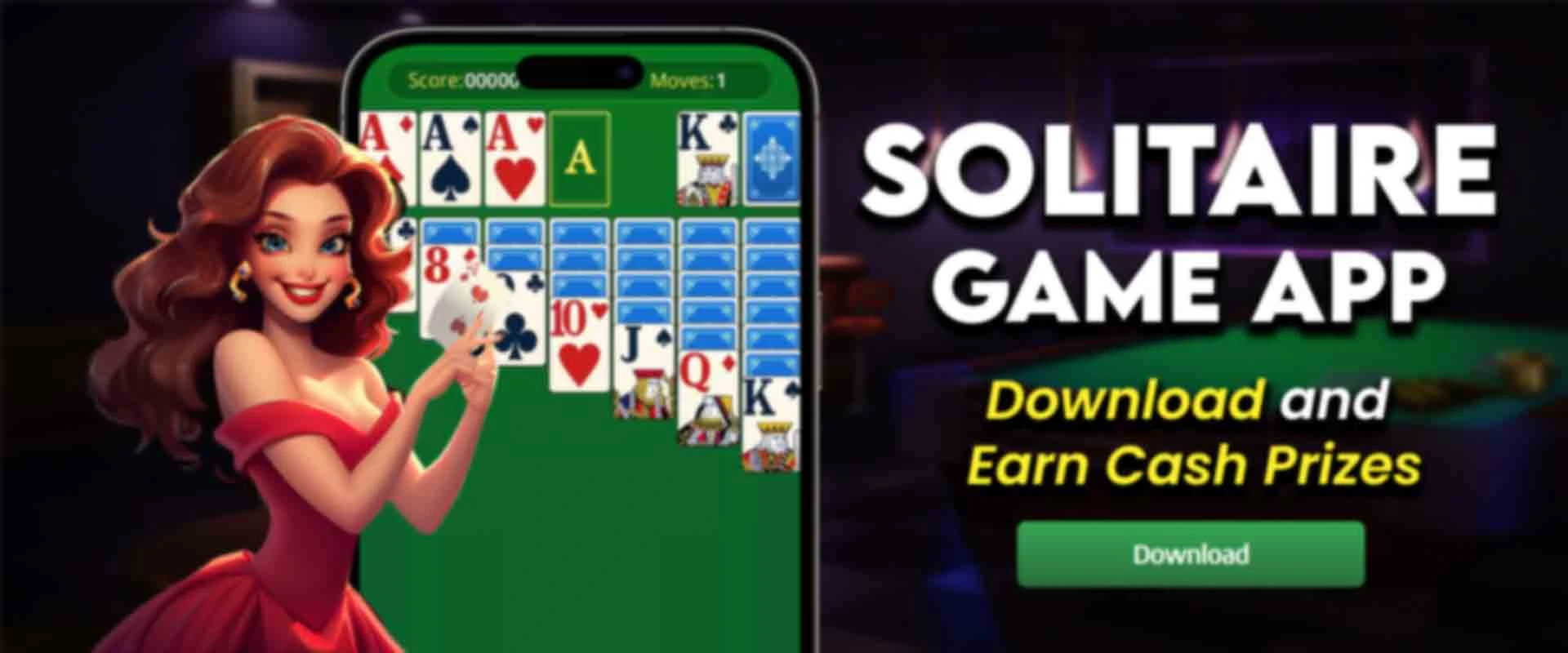 Solitaire Game App - Download and Earn Cash Prizes